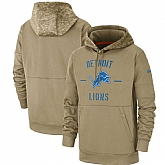 Detroit Lions 2019 Salute To Service Sideline Therma Pullover Hoodie,baseball caps,new era cap wholesale,wholesale hats